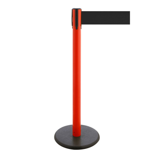 Stein HGS Personenleitsystem -P-Line Premium-, rot, schwarz, mit Gurtendstück (Standard), Gurtlänge: 3,8 m, 34241d-0302