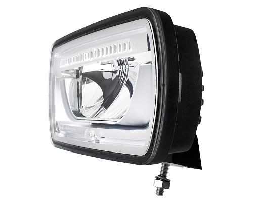 HELLA LED-Fernscheinwerfer, Jumbo LED, 12/24V, Referenz: 25, Anbau/geschraubt, ECE, gehärtete Streuscheibe, 800mm, stehend, 1FE 016 773-101