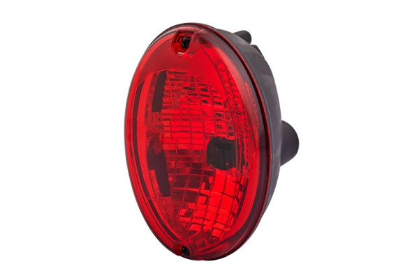 HELLA Nebelschlussleuchte - Agroluna - Halogen - 24/12V - Einbau/Anbau - Lichtscheibenfarbe: rot - Stecker: Flachstecker - links/rechts, 2NE 343 130-031