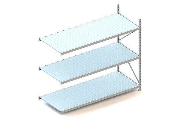 Meta MINI-RACK AR 2200x2600x1050 mm, verzinkt, mit Stahlpaneele, Bodenanzahl: 3, 20051271