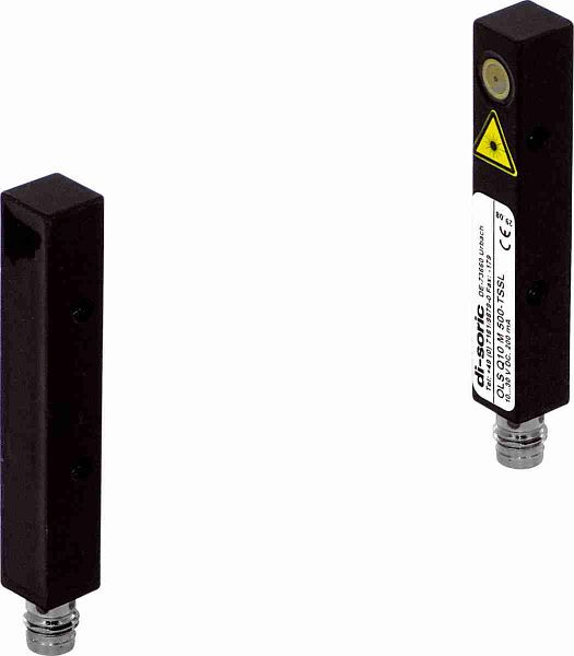 di-soric OLS Q10 M 500-TSSL Laser-Einweglichtschranke, Sender, Reichweite 0-500 mm, 202934