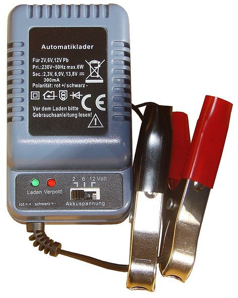 Berger & Schröter Ladegerät für Akkus 6-12 V, 31126, 4260003172500