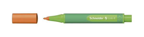 Schneider Faserschreiber Link-It orange, 192006, 4004675107497