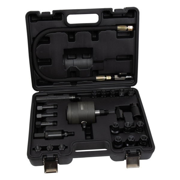 Stahlmaxx Pneumatik-Vibrationshammer-Satz, 23-teilig für Injektoren & Einspritzdüsen, XXL-122066