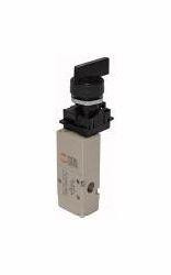 Metal Work 3/2-Wegeventil, manuell betätigt, mit langem Drehhebel, NC, 106426