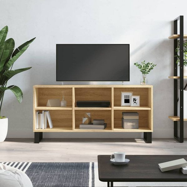 vidaXL TV-Schrank Sonoma-Eiche 103,5x30x50 cm Holzwerkstoff, 826999