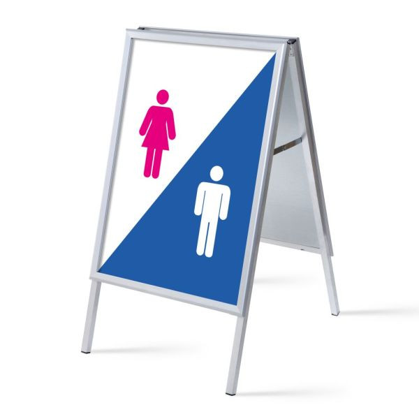 Showdown Displays Kundenstopper A1 Komplettset Hygiene Facilities, ZPA1G32MEI275