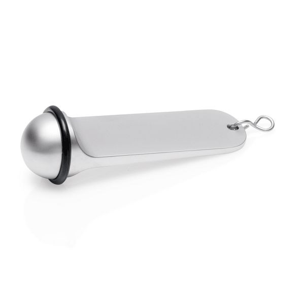 WAS Schlüsselanhänger ohne Gravur, 11 cm, silberfarben, Zinkguss, VE: 10 Stück, 4319000
