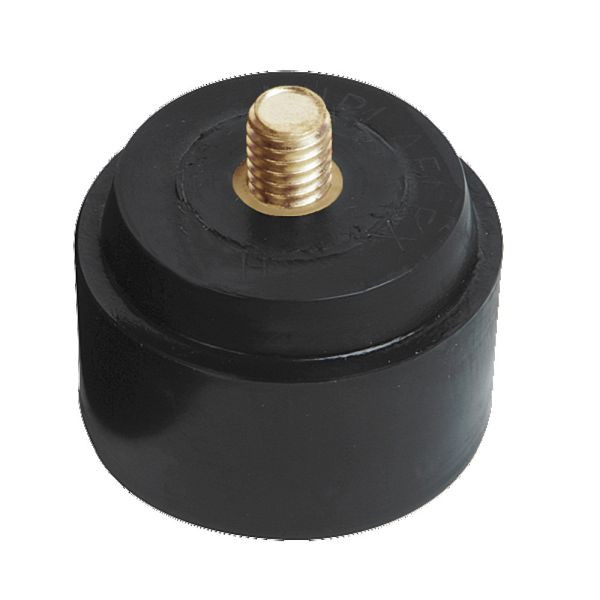 Dönges Aufsatz für Schonhammer, Ø 40 mm, hart, schwarz, 108560