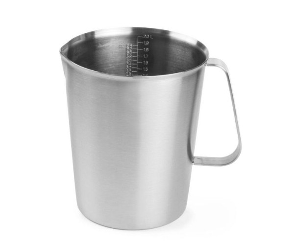 Hendi Messbecher, Edelstahl, 2 L, ØxH: 140x170 mm, 516300