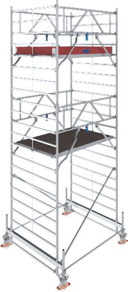 Krause Stabilo Fahrgerüst S500 Feldlänge: 2,00m, Arbeitshöhe: 6,50m, 783035
