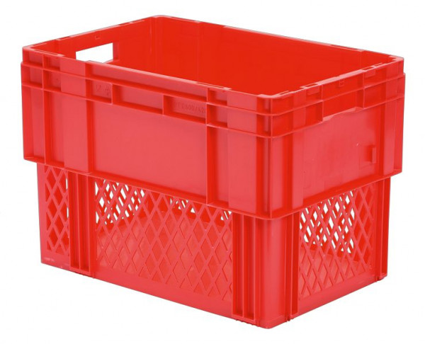 LA-KA-PE DTK 600/420-1 Drehstapelkasten, rot, 64420 02 11