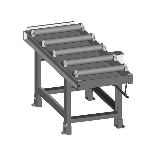 Metallkraft Rollenbahn 2000 x 600 mm, 2500 kg/m, 3649253
