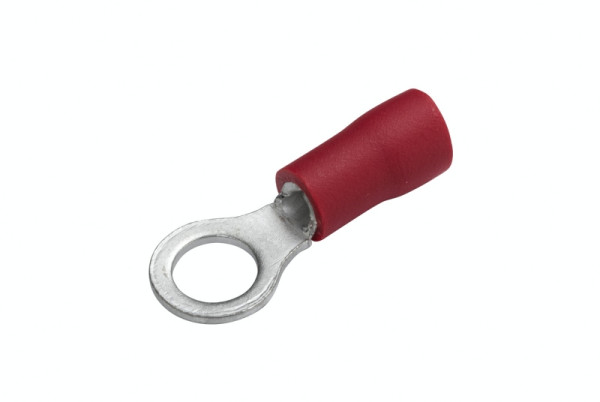 HELLA Leitungsverbinder, rot, von: 0.5mm², bis: 1.0mm², Ringverbinder, Ringform, Bohrung-Ø: 5.3mm, 8KW 044 291-003