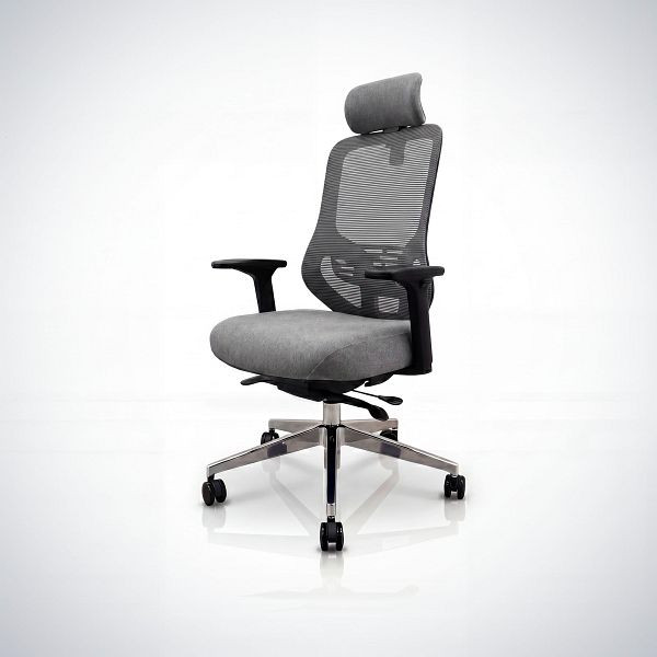 Jan Nowak Ergonomischer Bürostuhl mit Netz dunkelgrau AXIS, 2516