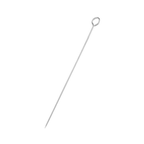 Vogue Edelstahl-Spieß mit Hakenende 25cm, D676, 5050984425622