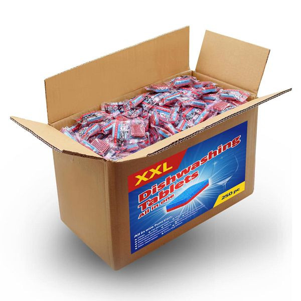 vidaXL 12-in-1 Spülmaschinentabs 4,5 kg, VE: 250 Stück, 30143