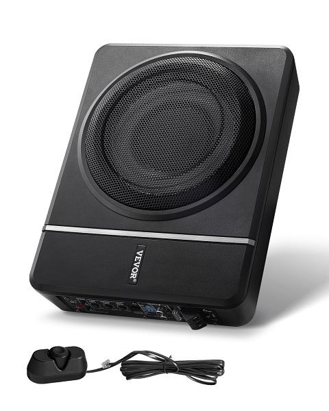 VEVOR Untersitz-Auto-Subwoofer, 240W Schlankes Aktives Subwoofer-System 203mm, MCXAZQCZYXDY8IP7YV9