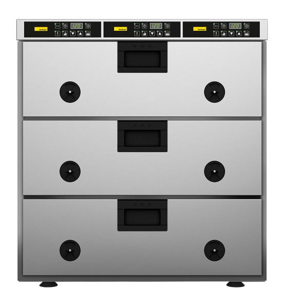 NordCap Niedertemperaturgarer CSD 313 E, Tischgerät, für GN 1/1-150, Quereinschub, 437010313