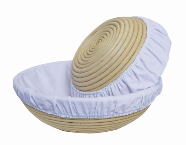Schneider Gärtücher für runde Gärkörbe 25 cm, Material: 95 % Baumwolle, 5 % Elastomer, 201903