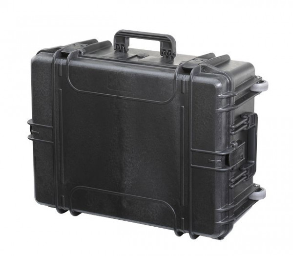 MAX wasser- und staubdichter Kunststoffkoffer, IP67 zertifiziert, schwarz, leer, MAX620H250