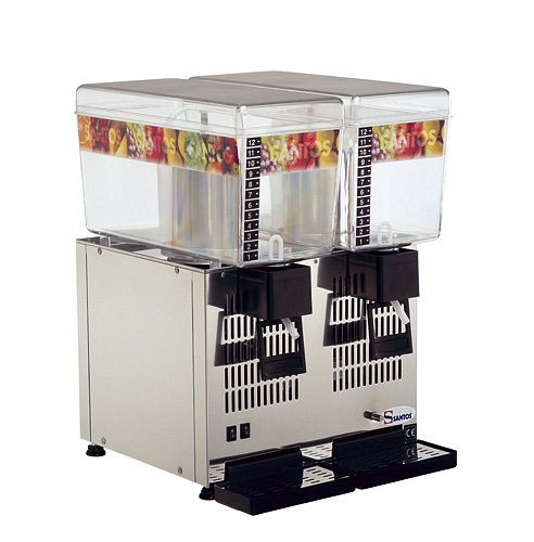 Santos Dispenser für gekühlte Getränke - 2 Behälter x 12 l, S34-2