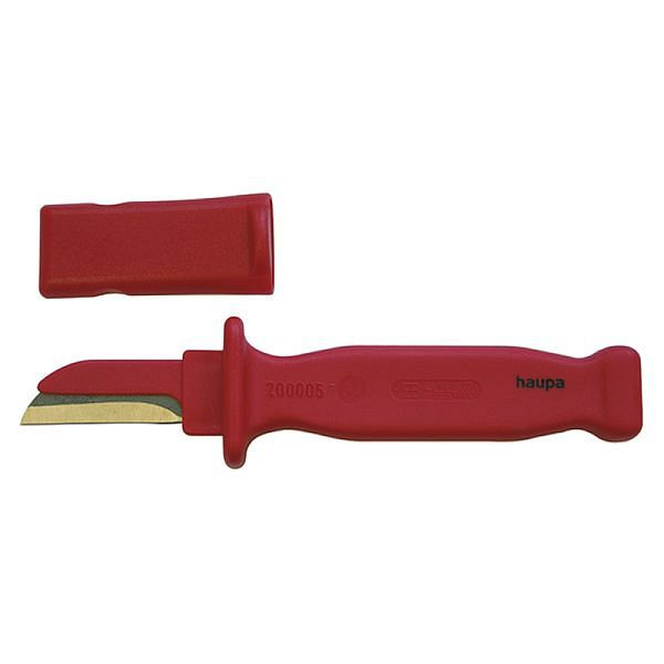 Haupa VDE-Kabelmesser gerade Klinge 40 mm, 200005, 4011923064648