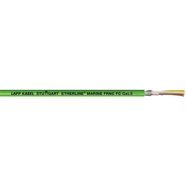 LAPP Ethernet-Leitung ETHERLINE® MARINE FRNC FC Cat.5 2x2xAWG22, VE: 500 Meter, 2170889/500