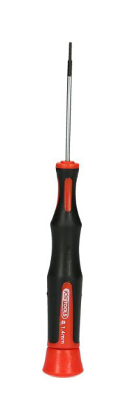 KS Tools Feinmechanik-Schlitz-Schraubendreher, 1,4mm, 500.7108