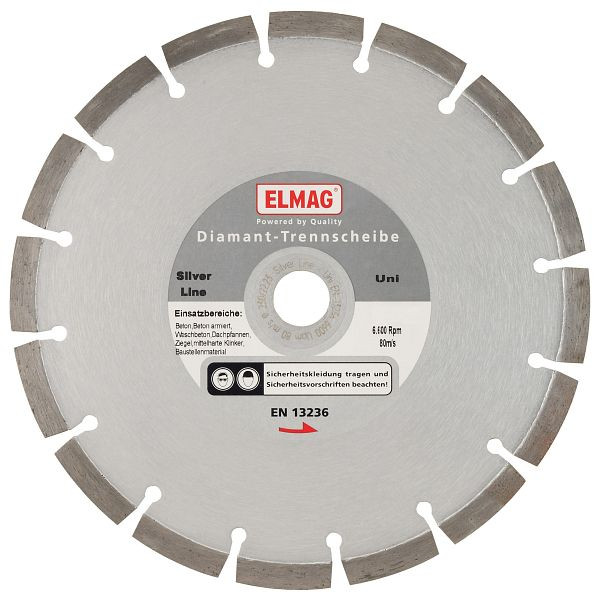 ELMAG Diamantscheibe 800 mm, SILVER LINE - UNI (Bohrung: 60,0 mm), 61594