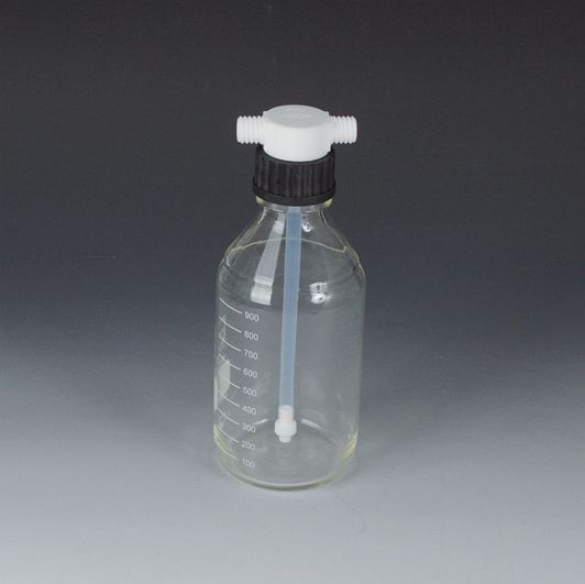 Bohlender Gaswaschflaschen Vitrum Inhalt in ml: 1.000, Flaschengewinde GLS 80, N 1662-44