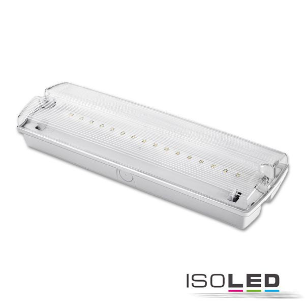 ISOLED LED Notlicht/Fluchtwegleuchte UNI4 Autotest 4W, IP65, X0AEFG180, 114421