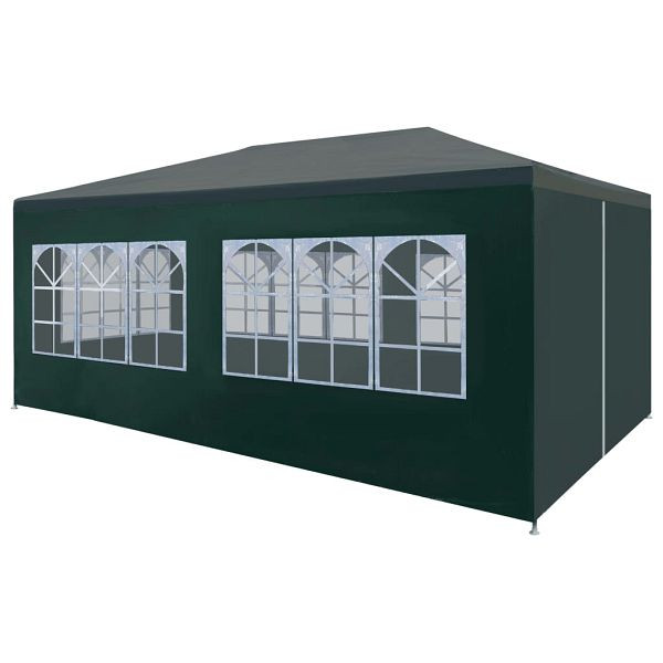 vidaXL Partyzelt 3x6 m Grün, 45103