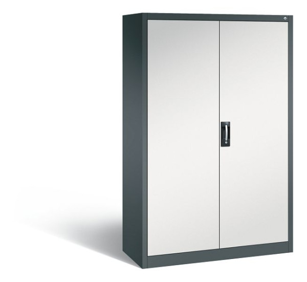 C+P Büro-Drehtürenschrank Acurado, H1950xB1200xT500 mm, Anthrazit/Grau, 9480-000 S10855