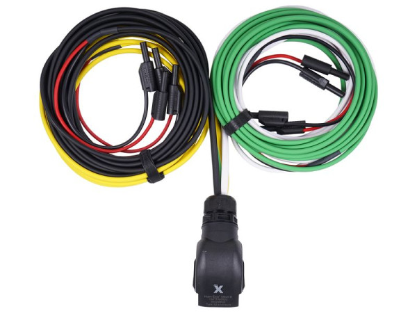 Metrel Kelvin-Prüfleitung, 5m, 4mm² + 0,75mm² und Harting-Stecker (X0-X3), A 1716, 20993608