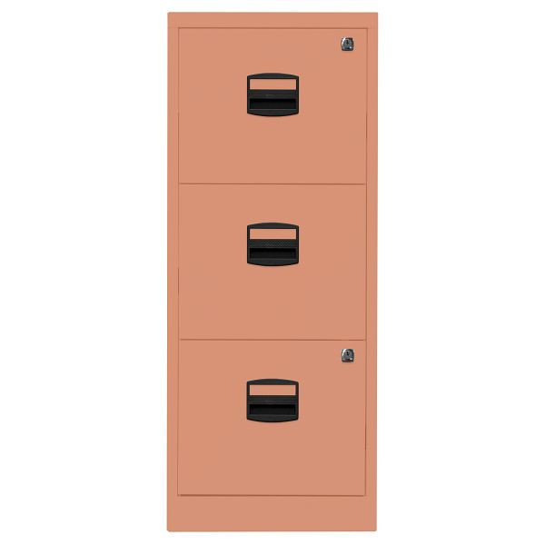 Bisley Home Hängeregistraturschrank PFA, 3 HR-Schubladen, 658 coral, PFA3F658
