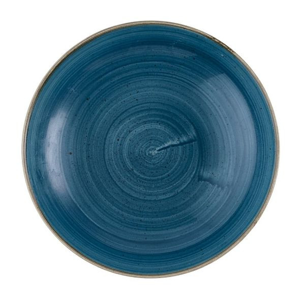 Churchill Stonecast Evolve Coupe-Schüsseln, Java Blue, 247 mm, (12 Stück), HR384