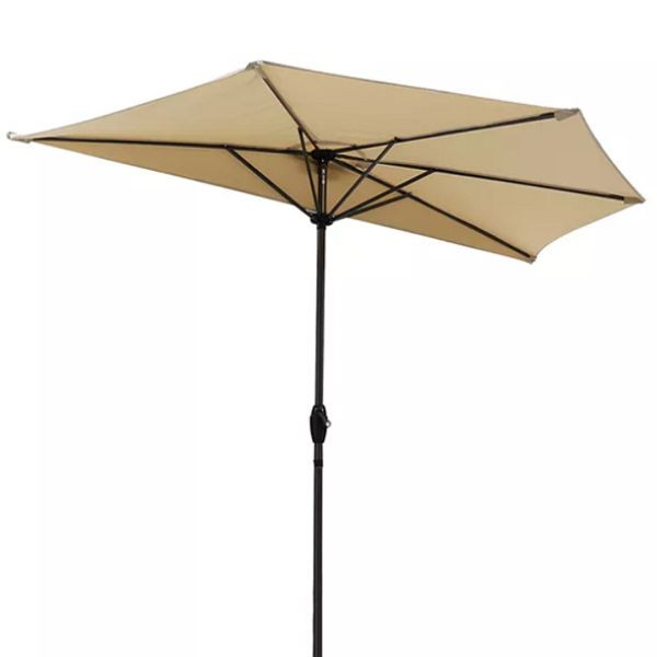 Sekey 270cm Halb-Sonnenschirm, UV50+, Farbe: taupe, 39927084