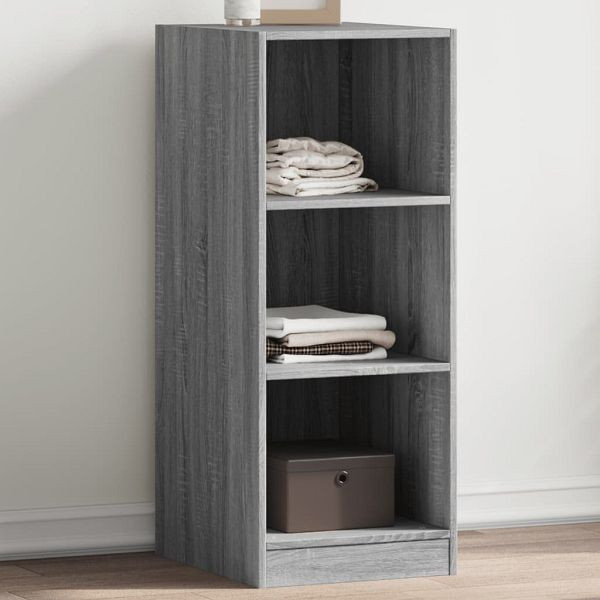 vidaXL Kleiderschrank Grau Sonoma 48x41x102 cm Holzwerkstoff, 840833