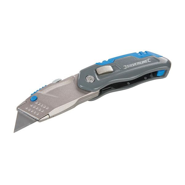 Silverline Einziehbares Klappmesser, 165 mm, 536978