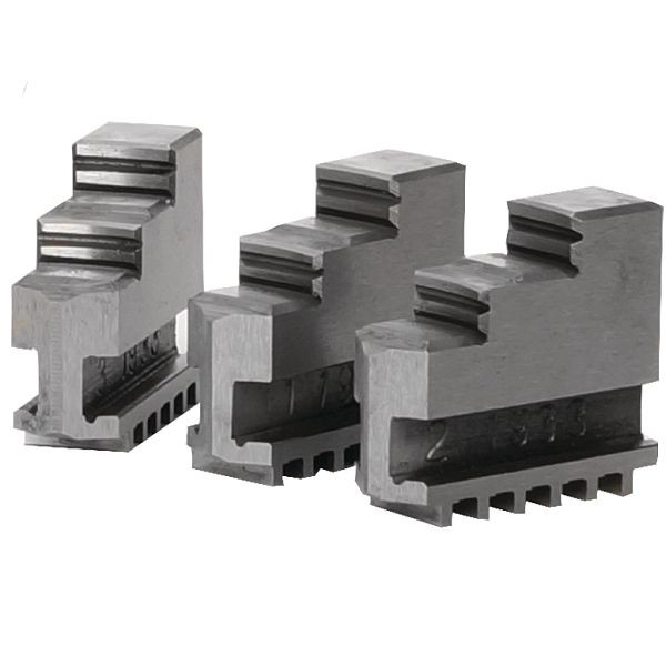 Optimum Blockbackensatz weich für Vierbackendrehfutter Ø 125 mm DIN 6350, 3442924