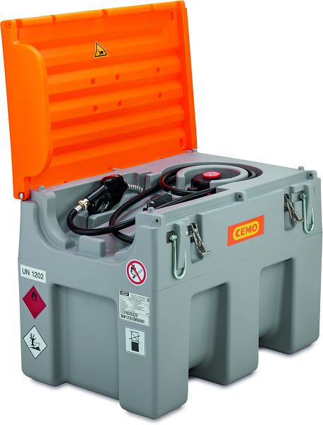 Cemo DT-Mobil Easy 460 l ADR, CAS, Pumpe 18 V 40 l/min, Deckel, ohne Akku + Ladegerät, 11688