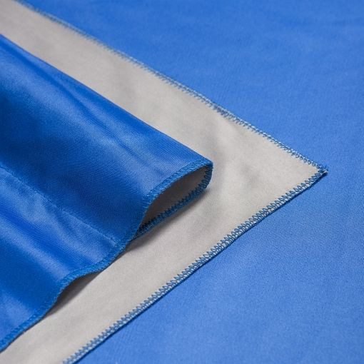 Walimex pro 2 in1 Stoffhintergrund 2,85x6m, Blau/Grau, 1020311
