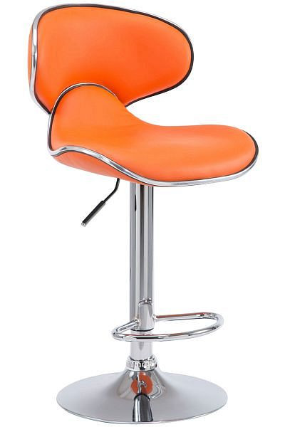 CLP Barhocker Las Vegas V2 chrom, orange, 101802009