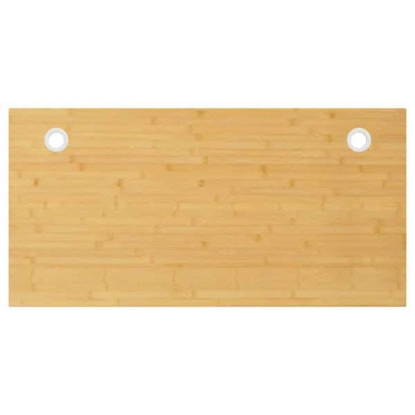 vidaXL Schreibtischplatte 100x50x2,5 cm Abmessung Bambus, 352757