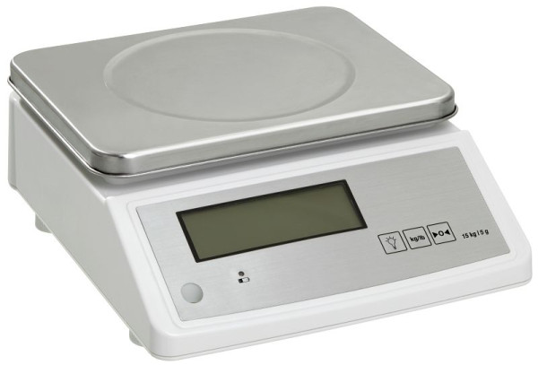 Neumärker Elektronische Küchenwaage, Teilung 5 g, Wiegebereich bis 15 kg, 00-90901N