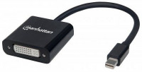 Vorschau: MANHATTAN Aktiver Mini-DisplayPort auf DVI-I-Adapter, 152549 Vorschau: MANHATTAN Aktiver Mini-DisplayPort auf DVI-I-Adapter, 152549