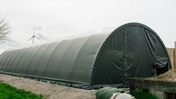 Covertop R910, Rundbogenhalle ca. 9,15 x 10 x 4,5 m, RU9104502RGW