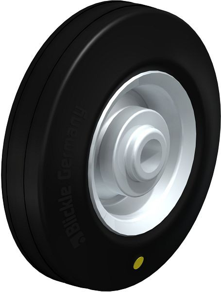 Blickle V 125/15R-EL Rad aus Vollgummi, Schwarz, 54718