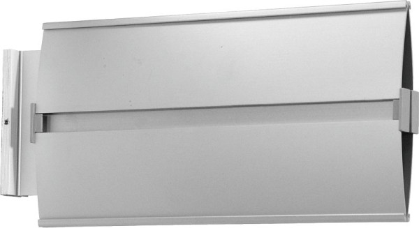 Moedel Elegantes Leitsystem, Ausführung Fahnenmontage, Aluminium, eloxiert, 297x148 mm, 60970